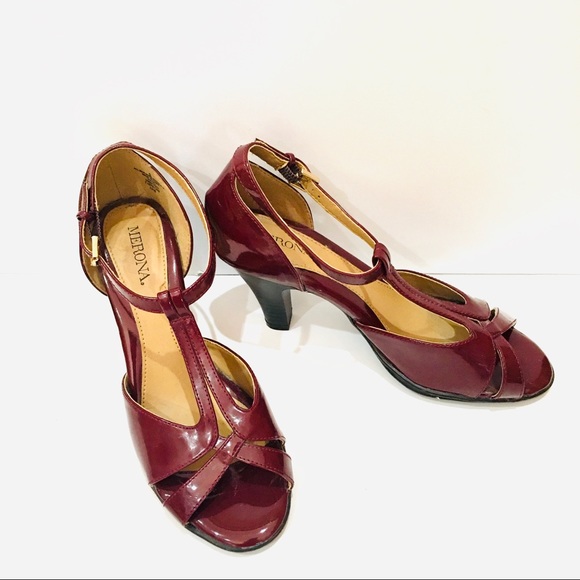Merona Shoes - Merona flex heel Maroon heel pumps shoes 6